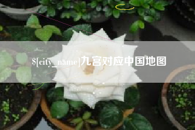 海口九宫对应中国地图