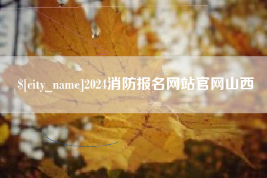 海口2024消防报名网站官网山西