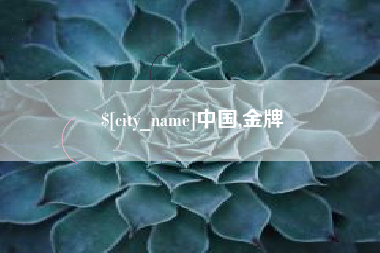 海口中国,金牌