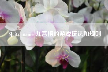 海口九宫格的游戏玩法和规则