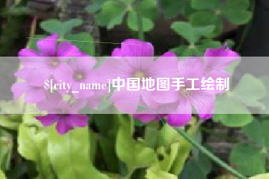 海口中国地图手工绘制