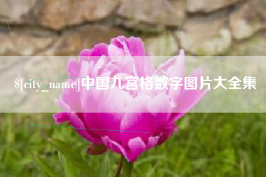 海口中国九宫格数字图片大全集