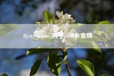 海口男子5000米金牌