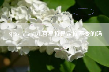 海口九宫星位是定位不变的吗