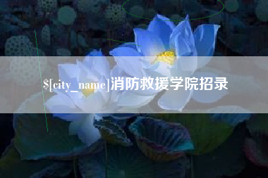 海口消防救援学院招录