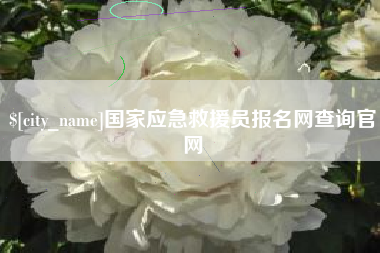 海口国家应急救援员报名网查询官网