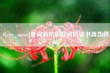 海口查询消防职业资格证书真伪网站