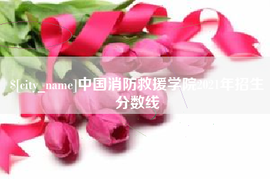 海口中国消防救援学院2021年招生分数线
