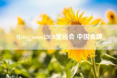 海口2020奥运会 中国金牌